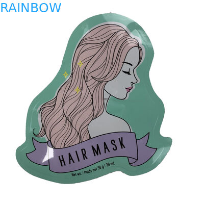 Borsa d'imballaggio piana dei sacchetti di forma irregolare per la maschera Digital dei capelli di Candy che stampa il sacchetto di plastica