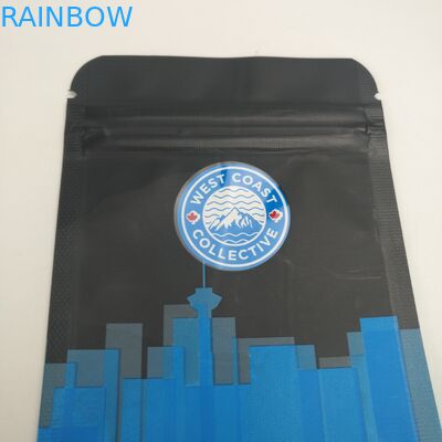 3.5gcookies su misura insacca le bustine UV della medicina della giungla del runtz dell'erbaccia del bambino della prova dell'odore con la chiusura lampo