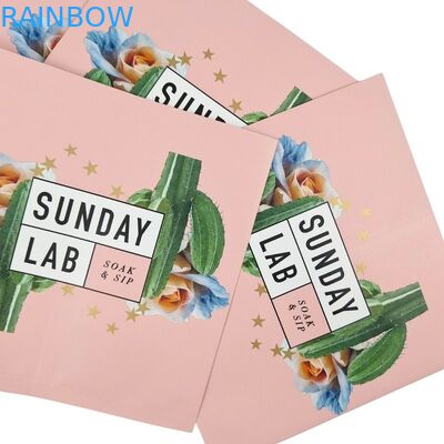 Logo personalizzato Bar di cioccolato Energy Bar Tablette Sacchetto Imballaggio Imballaggio cuscino Flusso imballaggio Busta sigillata