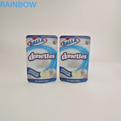 Su misura stampando le bustine UV di logo 3.5g 7g 28g per la prova Doypack del bambino del sacchetto della medicina dei biscotti di Runtz Preroll