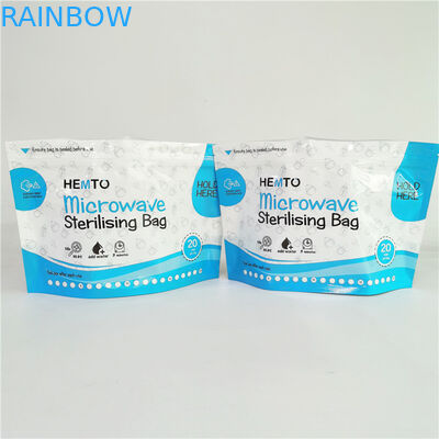 Microonda Sterlizer Oven Bag del commestibile 120mic VMPET