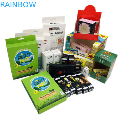 scatola di carta della canapa CBD del cartone 250gsm che imballa con il logo