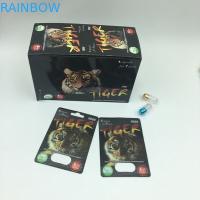 Capsula sessuale di potere che imballa le carte della bolla di CMYK 350g 3D