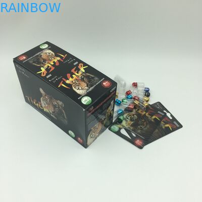 Capsula sessuale di potere che imballa le carte della bolla di CMYK 350g 3D