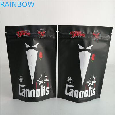 L'erbaccia su misura del dado del biscotto 3.5g sta sulla borsa di plastica 7g 18g 24g di Candy del sacchetto della chiusura lampo