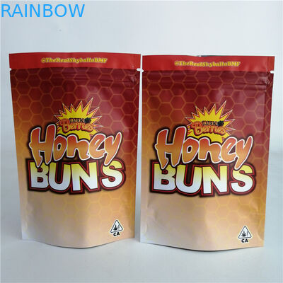 L'erbaccia su misura del dado del biscotto 3.5g sta sulla borsa di plastica 7g 18g 24g di Candy del sacchetto della chiusura lampo