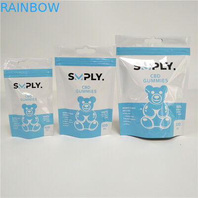 L'erbaccia su misura del dado del biscotto 3.5g sta sulla borsa di plastica 7g 18g 24g di Candy del sacchetto della chiusura lampo