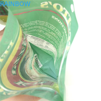 Sacchetto d'imballaggio del supporto del commestibile del sacchetto di plastica di Cusromized per la borsa di Pckaging dell'alimento di Mylar della pizza