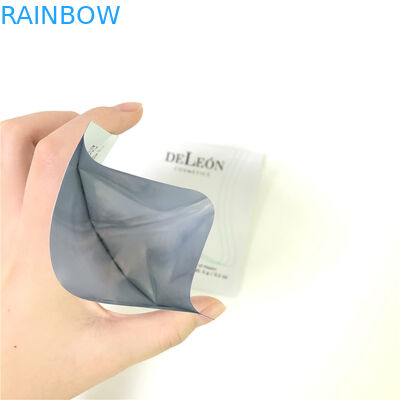 Borsa d'imballaggio crema della maschera della borsa di Customzed del campione del piccolo campione cosmetico bianco piano della bustina