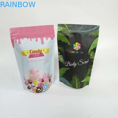 Il corpo sfrega la rotocalcografia allineata stagnola ha personalizzato i sacchi di carta 200mic