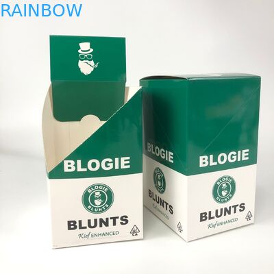 Il sigaro avvolge la scatola di presentazione di carta d'imballaggio di Preroll di colore di CMYK