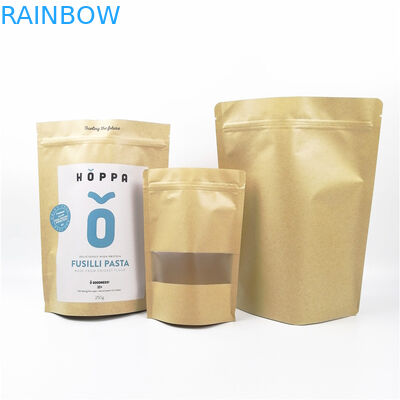borsa della chiusura lampo di carta kraft della polvere CYMK VMPET del caffè di 100g 250g