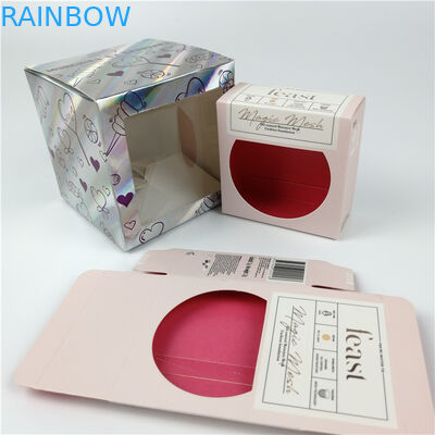 Imballaggio su misura della scatola di carta di Logo Cmyk Color 350g