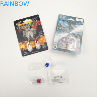 Carta di finitura lucida dell'imballaggio 3D di rinoceronte 7 9x12cm di potenziamento