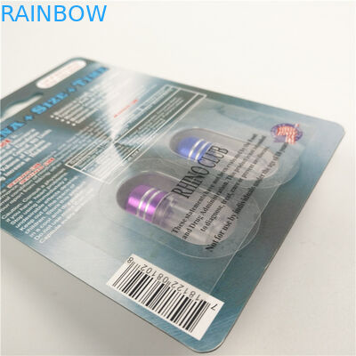 Carta di finitura lucida dell'imballaggio 3D di rinoceronte 7 9x12cm di potenziamento