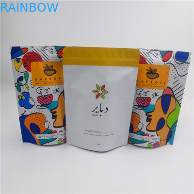 La borsa del foglio di alluminio della serratura dello zip all'ingrosso ha personalizzato la stampa delle borse d'imballaggio matte risigillabili d'imballaggio commestibili