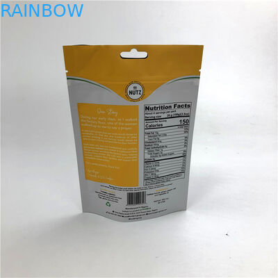 Stia sul sacchetto con la chiusura lampo per il sacchetto d'imballaggio d'imballaggio della serratura dello zip della borsa di stampa del dado del pacchetto dello spuntino