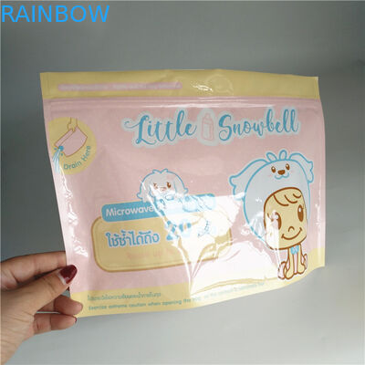 Sacchetto dello sterilizzatore del vapore di microonda laminato rotocalcografia