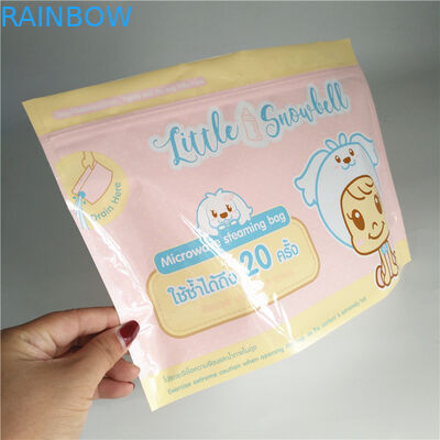 Sacchetto dello sterilizzatore del vapore di microonda laminato rotocalcografia