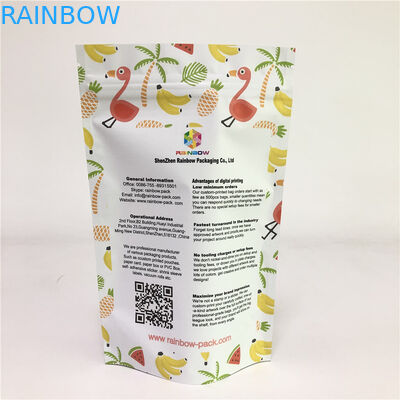 supporto a chiusura lampo di plastica dello SGS Mylar di Runtz dell'erbaccia 3.5g sulla borsa