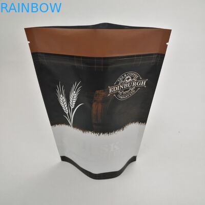 Supporto laminato su ordinazione del foglio di alluminio sulle borse d'imballaggio dell'imballaggio del caffè delle borse del tè del di alluminio di prezzo franco fabbrica con l'abitudine