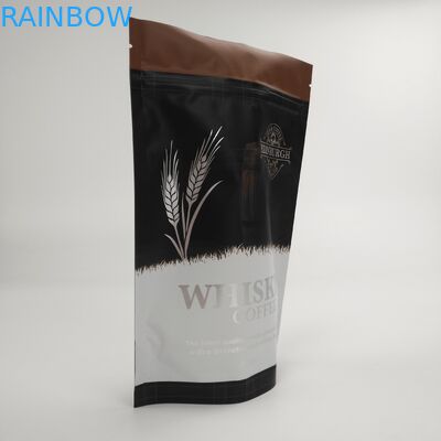 Supporto laminato su ordinazione del foglio di alluminio sulle borse d'imballaggio dell'imballaggio del caffè delle borse del tè del di alluminio di prezzo franco fabbrica con l'abitudine