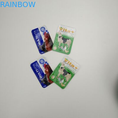 l'abitudine ha stampato le borse d'alimentazione del sigillatore di vuoto del commestibile delle borse di imballaggio per alimenti del pollo di plastica risigillabile di mylar per la mucca