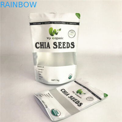 Digital che stampa Noni Bags Customized Bags con la serratura Mylar dello zip della finestra insacca