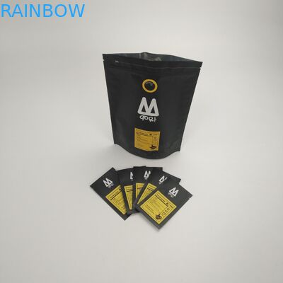 Stia sul caffè d'imballaggio Bean Bag With Valve di Brown Matt Coffee Bag Eco Friendly del commestibile di 500g 1000g
