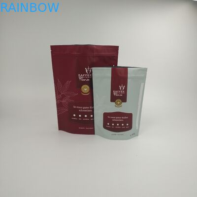 Stia sulle borse di caffè d'imballaggio biodegradabili della borsa di Matt Food Grade Packing Coffee della chiusura lampo con il logo su misura