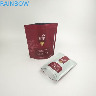 Stia sul caffè concimabile biodegradabile d'imballaggio 250g Bean Packaging Bags With Valve della borsa di caffè del commestibile
