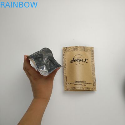Stia sulle borse di caffè d'imballaggio a chiusura lampo dei produttori 12oz della carta kraft di Brown della borsa di caffè di Mylar con la valvola
