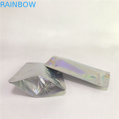 Digital che stampa chiara parte anteriore e le borse olografiche posteriori olografiche per l'imballaggio cosmetico