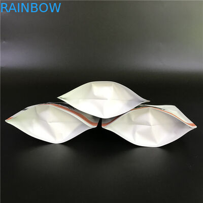 Il sacchetto del di alluminio ha personalizzato le borse con Logo Mylar Bags stampato con la chiusura lampo