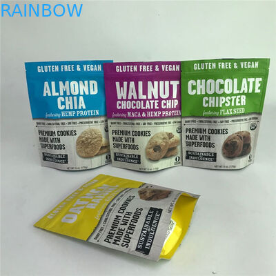 Digital che stampa Matte Aluminum Foil Stand risigillabile su insacca le borse di imballaggio per alimenti