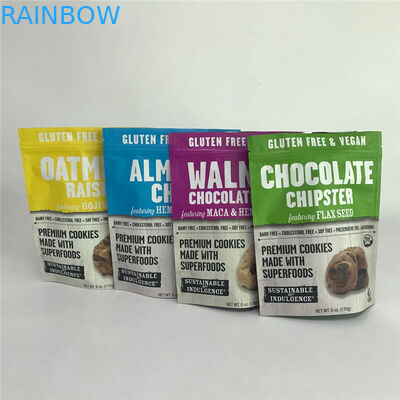 Digital che stampa Matte Aluminum Foil Stand risigillabile su insacca le borse di imballaggio per alimenti