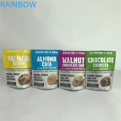 Digital che stampa Matte Aluminum Foil Stand risigillabile su insacca le borse di imballaggio per alimenti