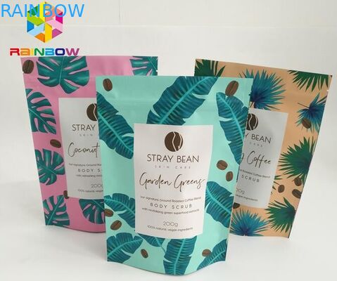 Matte Aluminum Foil Bath Salts accettato su ordinazione insacca il corpo sfrega le borse d'imballaggio di Mylar