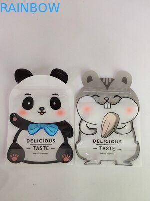 Il supporto lucido su che imballa le borse ha personalizzato le borse con forma speciale