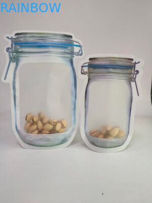 La forma speciale insacca il supporto lucido sulle borse con i sacchetti di plastica della chiusura lampo per l'imballaggio matto