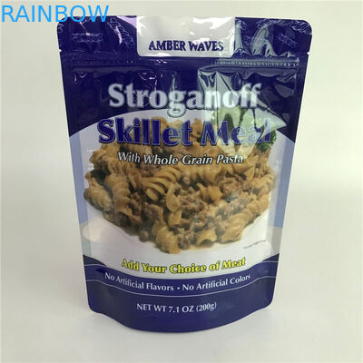 Il supporto lucido di vendita calda su che imballa le borse con la finestra MylarPlastic insacca per l'imballaggio degli spuntini