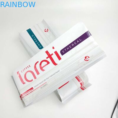 Matt Film Side Gusset Bag risigillabile su ordinazione con la valvola del di alluminio per caffè Bean Packaging Pouch