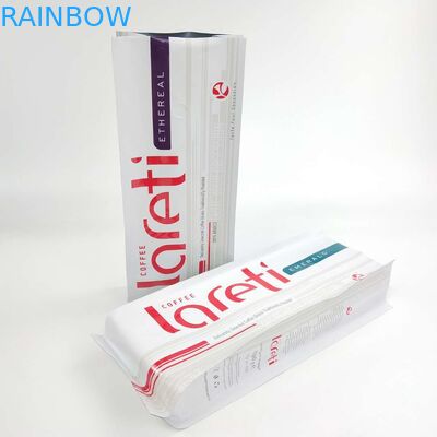 Matt Film Side Gusset Bag risigillabile su ordinazione con la valvola del di alluminio per caffè Bean Packaging Pouch