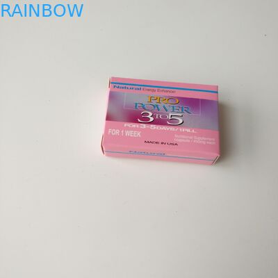 Contenitore d'imballaggio dell'unguento di droga di carta diritta medica su ordinazione economica all'ingrosso di Tuck End Pharmaceutical Medicine Pill