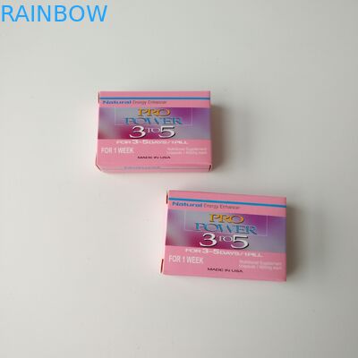 Contenitore d'imballaggio dell'unguento di droga di carta diritta medica su ordinazione economica all'ingrosso di Tuck End Pharmaceutical Medicine Pill