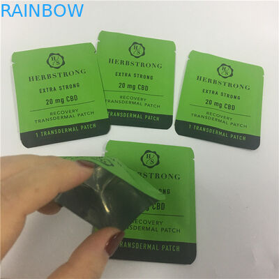 La serratura risigillabile di stampa su ordinazione dello zip di Mylar sta sui biscotti dell'erbaccia CBD del sacchetto che imballano le borse