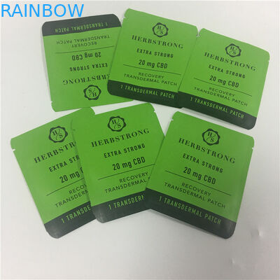 La serratura risigillabile di stampa su ordinazione dello zip di Mylar sta sui biscotti dell'erbaccia CBD del sacchetto che imballano le borse