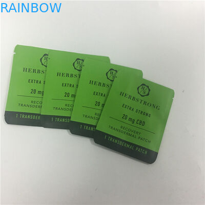 La serratura risigillabile di stampa su ordinazione dello zip di Mylar sta sui biscotti dell'erbaccia CBD del sacchetto che imballano le borse