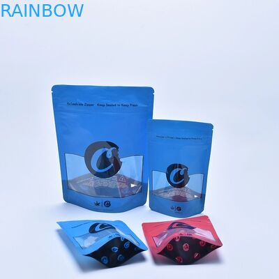 Il fiore che dell'erbaccia della prova dell'odore del bambino la prova a chiusura lampo dell'odore insacca i ragazzi della giungla di Runtz che imballano il tocco morbido Mylar insacca