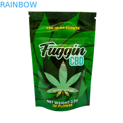 Borsa a chiusura lampo del sacchetto di Mylar dell'uscita resistente del CR del bambino dei biscotti del fiore CBD Edibles della canapa della prova dell'odore